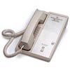 Teledex Diamond Lobby A Single-line Hospitality Phone with 1 Guest Service Button - Ash