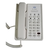 12S 6C | Cream Single Line Hospitality Phone w/ 6 Guest Service Buttons and Speakerphone | Bittel | 12S 6C, 12 Series Economy Phones, Hospitality Phone, Guest Room Phone, Hotel Phone, 12 Series