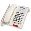 Bittel 48AS 10C Cream Single Line Hospitality Phone w/ 10 Guest Service Buttons and Speakerphone