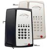 3100MW5 B | Single-Line Hospitality Phone with 5 Guest Service Buttons - Black | Telematrix | 311391, Hospitality Phone, Guest Room Phone, Hotel Phone, 3100 Series, Marquis Series