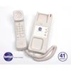 Bittel T5M-2C Two Line Trimline Telephone with Membrane Keypad - Cream