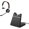 Jabra Evolve 65 Mono Headset for Skype for Business w/ Charging Stand