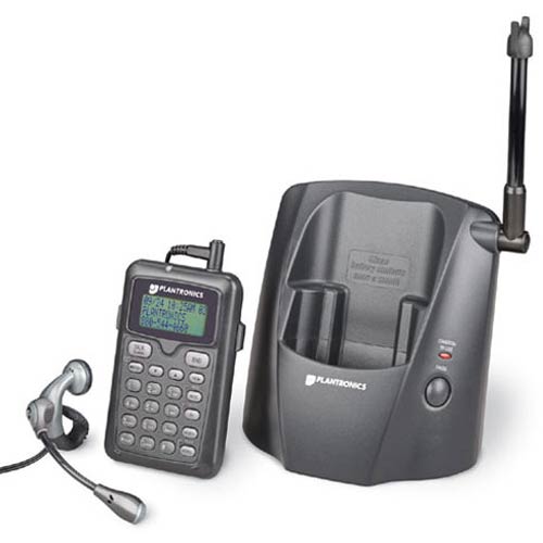 CT11 | 2.4GHz Cordless Headset Telephone with Caller ID | Plantronics | 66157-01, 66157-10