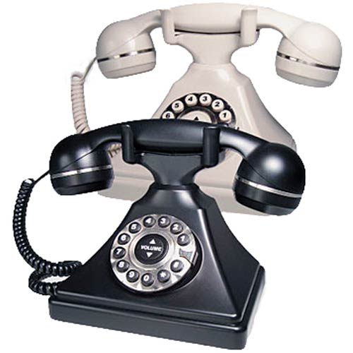 Retro Desk P | Single-Line Retro Desk Hospitality Phone - Pewter | Telematrix | 260099, Retro , Hospitality Phone, Guest Room Phone, Hotel Lobby Phone