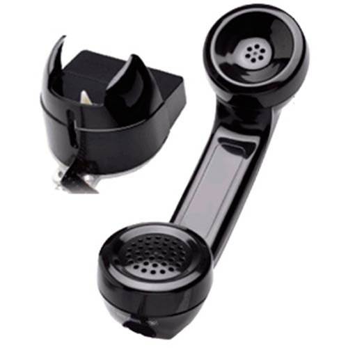 W3-500NH | Help Phone Handset w/ 6' Armored Cord - Black | Clarity | 50365.001, NETWORK G·STYLE HELP PHONES
