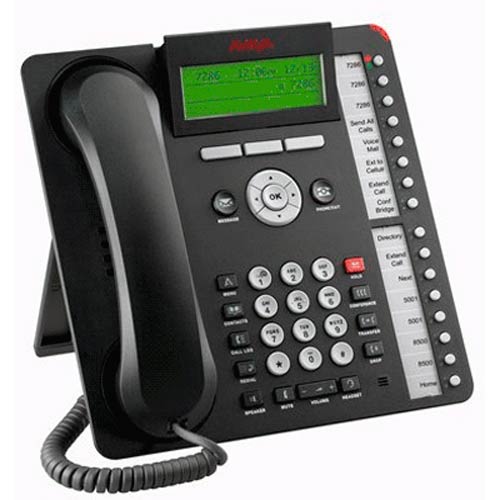 1616 IP | Deskphone (Unused) - Black | Avaya | 700415565, 700450190