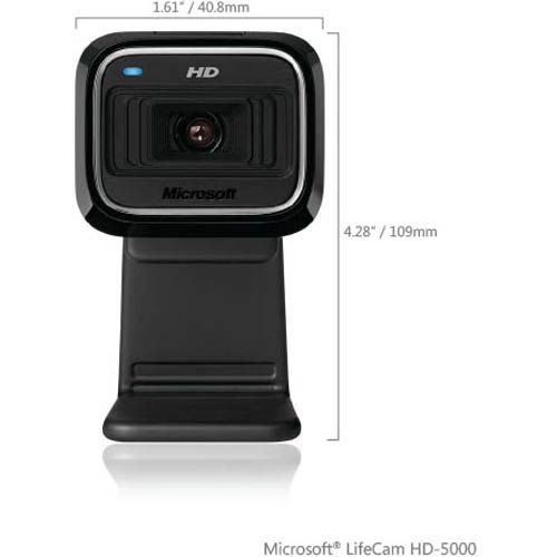 LifeCam HD-5000 | 720p HD Webcam | Microsoft | life cam, web cam, lifecam, 7ND-00001
