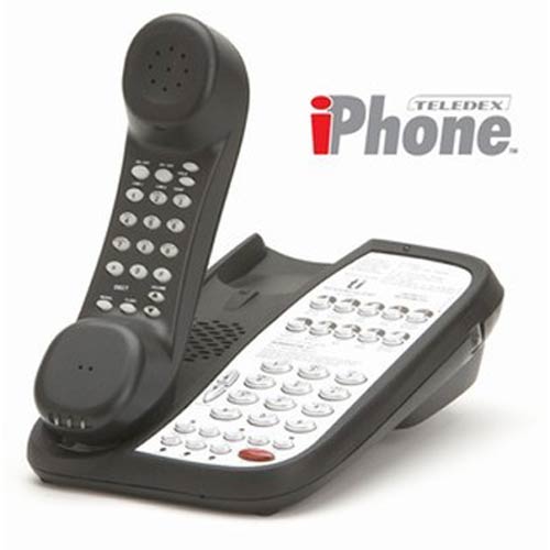AC9110S | Teledex AC9110S Single Line 10 Guest  Service Button Cordless Telephone | Teledex |  0IAC1913, Teledex, iPhone, DECT