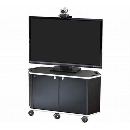 PL3072 | Wide Plasma / LCD Cart | Video Furniture Int'l | Plasma Cart, Television Cart, Monitor Cart, Video Conferencing Furniture International, LCD Cart