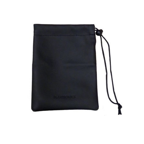 62662-01 | Black Vinyl Pouch for .Audio 476DSP/.Audio400DSP (No Logo) | Plantronics | carrying case, travel bag