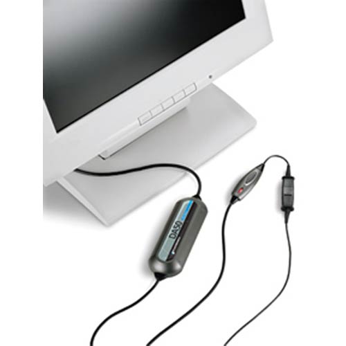DA50 | USB digital adapter with PerSono Pro software, in-line volume and mute control | Plantronics