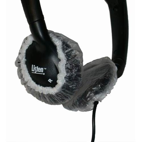 LA-168 | Stereo Headphone Sanitary Covers (Pkg. of 10) | Listen Technologies | Listen Technologies, Sanitary Covers