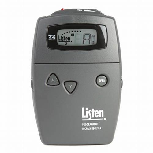 LR-500-216 | Listen Portable Display FM Receiver (216 MHz) | Listen Technologies | FM Receiver, LR-500-216, LR-500, Listen Technologies