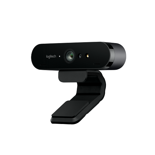 Logitech Brio Webcam - 4K UHD Webcam for truly amazing video quality with two omni-directional microphones and multiple connection types(USB 2.0, 3.0, Type C)