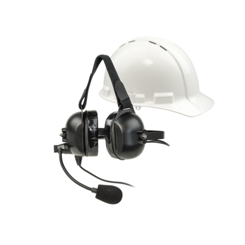 Headset 5 (Dual Over-Ear w/Noise Cancelling Boom Mic - used w/ Hard Hat)