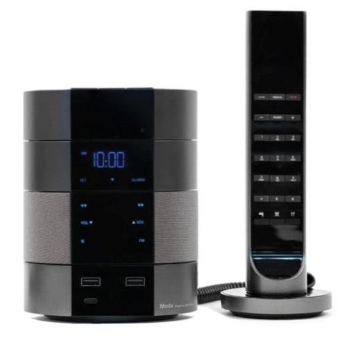 Bittel Moda (Charger, Bluetooth, FM, Alarm, Speakerphone) with Corded IP Handset