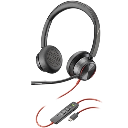 HP Poly Blackwire 8225 Stereo USB-A Wired Headset