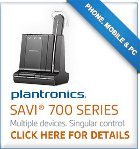 Plantronics Savi 700 Series Banner
