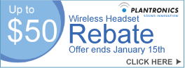 Plantronics $50 Rebate Program