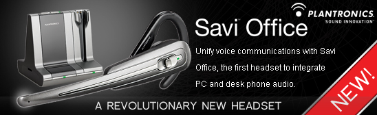 Plantronics WO100 Savi Office Convertible Wireless Headset System