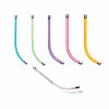 Plantronics 17593-70 Assorted Rainbow Voice Tube Six Pack for Supra Mirage Starset
