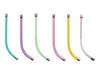 Plantronics 29960-70 Assorted Rainbow Voice Tube Six Pack for Tristar Encore SupraPlus Duopro Duoset