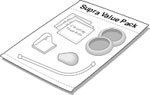 Plantronics 40704-01 Value Pack Supra Voice Tube H51 H61