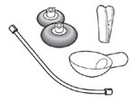 Plantronics 40707-01 Value Pack Encore Voice Tube Headsets