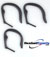 Plantronics 43297-01 Earhook kit (3 Sizes) Duoset S12