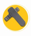 Plantronics 64375-01 BELT CLIP CT11 CT12