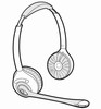71779-01, Plantronics 71779-01 Spare Headset CS361N, Plantronics,  71779-02