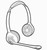 71779-02, Plantronics 71779-02 Spare Headset CS361N, Plantronics,  71779-01