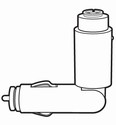 Plantronics 73646-01 Vehicle Charging Adapter for Bluetooth Headsets