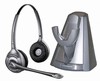 75049-01 | SupraPlus Wireless Stand Alone Charger and CS361N Binaural NC Headset | Plantronics