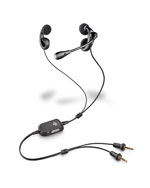 AUDIO 450, AUDIO 450 .Audio 450 In-Ear Stereo Analog Computer Headset W/ Flex Grip Design, Inline Volume, and a Adjustable Noise Canceling Mic, Plantronics,  .AUDIO, 450, audio450, 71019-11, 71019-03, audio, 450, audio450, computer