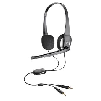 Plantronics Audio 625 USB Headset with Inline Volume and Mute