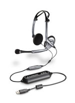 DSP400, DSP400 .Audio 400 DSP Foldable Digitally Enhanced Stereo Headset, Plantronics,  76921-01, 67530-03, DSP-400