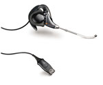 Plantronics H151 DuoPro Over-the-Ear Voice Tube Headset