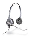 Plantronics H361 Supra Plus SL Silver Binaural Voice Tube Headset