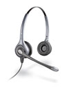 Plantronics H361N Supra Plus Silver Binaural Noise Canceling Headset