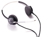 Plantronics H61 Supra Binaural Voice Tube Headset