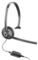 M214C Black, M214C Black M214C Over-the-Head Style Headset w/2.5mm Plug for Cordless/Mobile Phones, Plus Volume/Mute Control, Plantronics,  Mobile Headsets, Plantronics Mobile Headsets, Wired Mobile Headsets, Cordless Phone Headsets