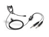 Plantronics MS200 Commercial Aviation Headset (2 plugs)
