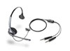 Plantronics MS250 Commercial Aviation Headset (2 plug)