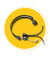 Plantronics MS50 Commercial Aviation Headset