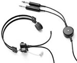Plantronics MS50 Commercial Aviation Headset (two-plug version)