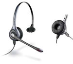 Plantronics Polaris P351N-U10P Supra Plus SL Silver Monaural Noise Canceling Headset