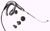 Plantronics Polaris P81-U10P Tristar  Voice Tube Headset