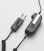 SHS1890-15, Plantronics SHS1890-15 Dispatch Headset Adapter - 15 ft Coil Headset Cord, Plantronics,  Plantronics Dispatch Adapter, Dispatch Adapter