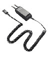 SHS1963-01, SHS1963-01 Plug-prong w/unamplified receiver for Motorola Dispatch Consoles (4 wire) 10ft. flat coil cord, Plantronics,  91963-01, SHS 1963-01, SHS-1963-01